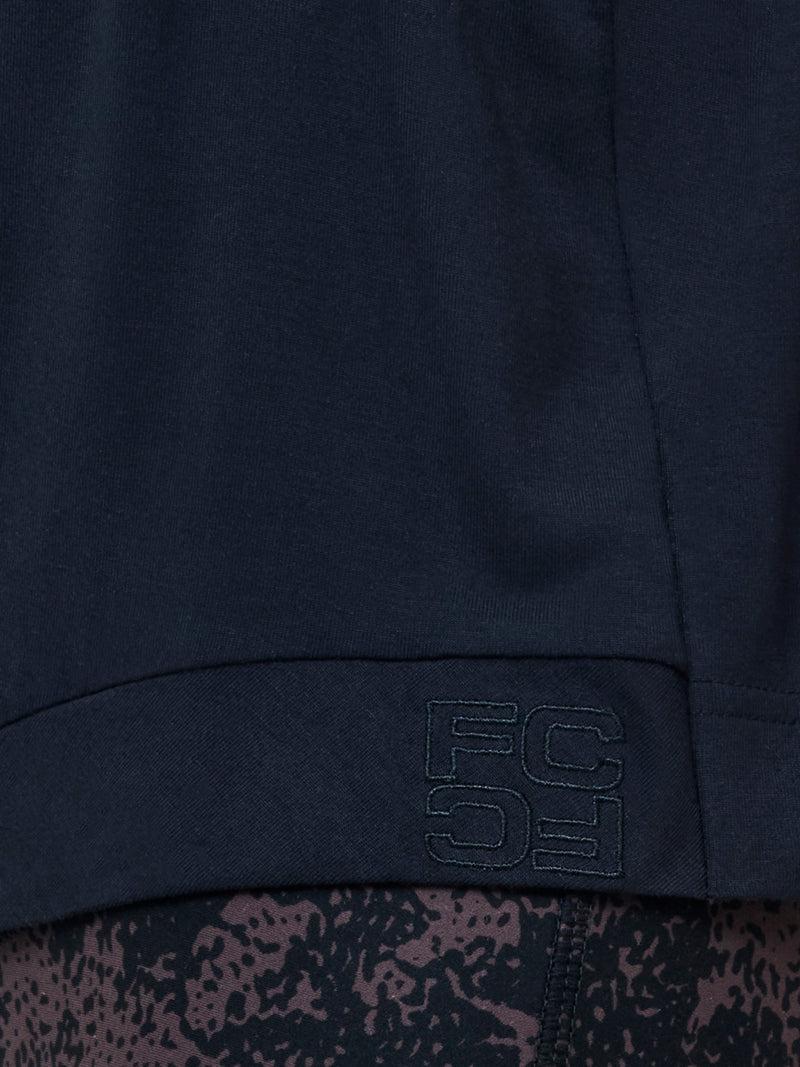 French Connection Black Jersey Knot Vest Top Black