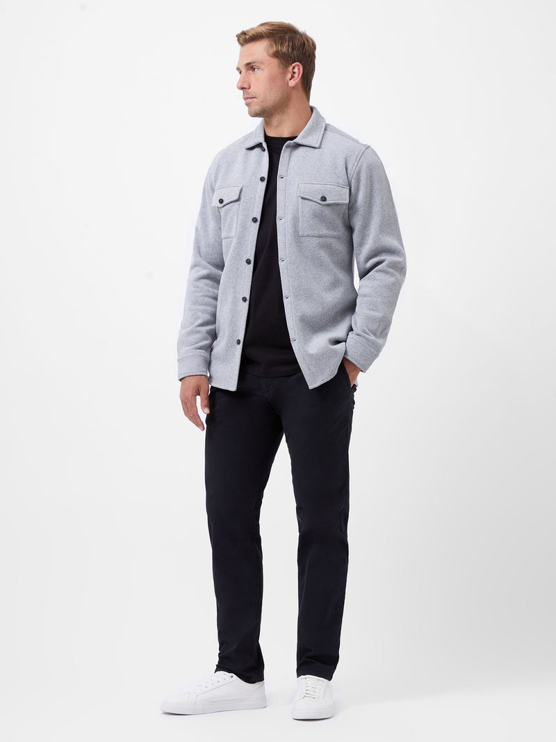 French Connection Button Through Overshirt Grey