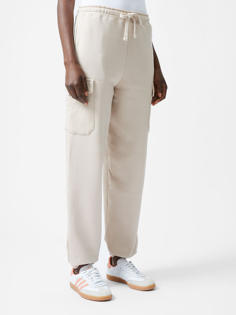 French Connection Cargo Joggers Lgt Stone