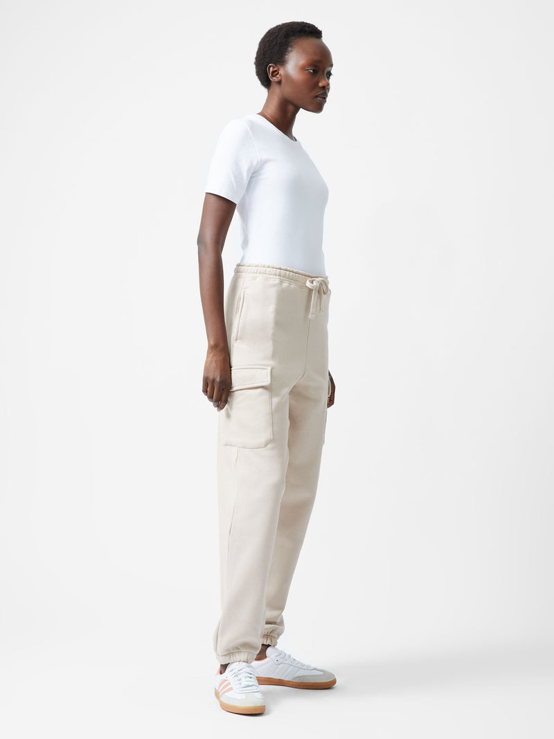 French Connection Cargo Joggers Lgt Stone
