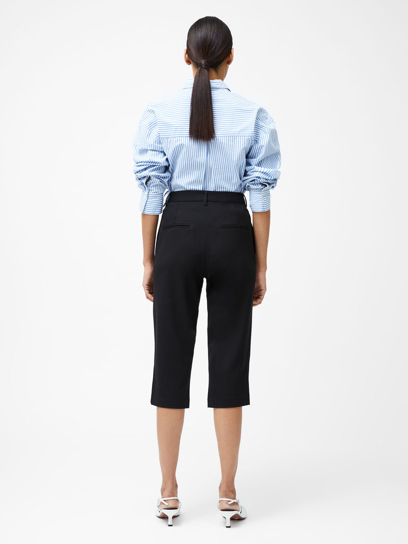 French Connection Carson Capri Trousers Black