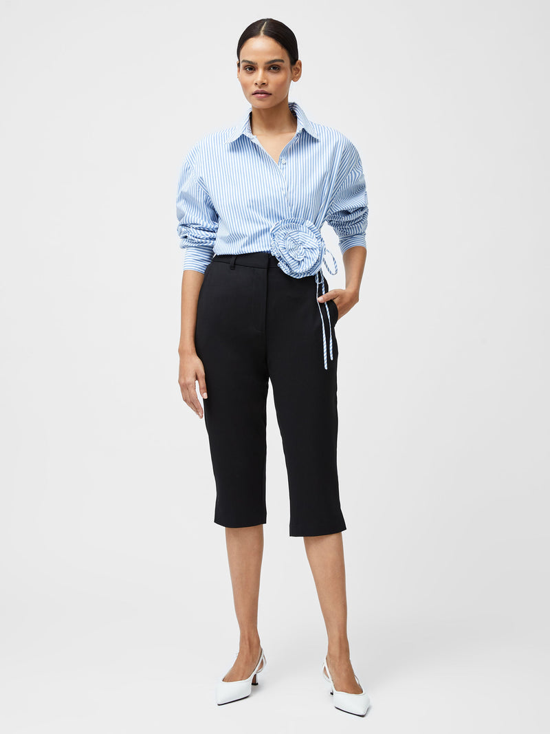 french connection Carson Capri Trousers Black
