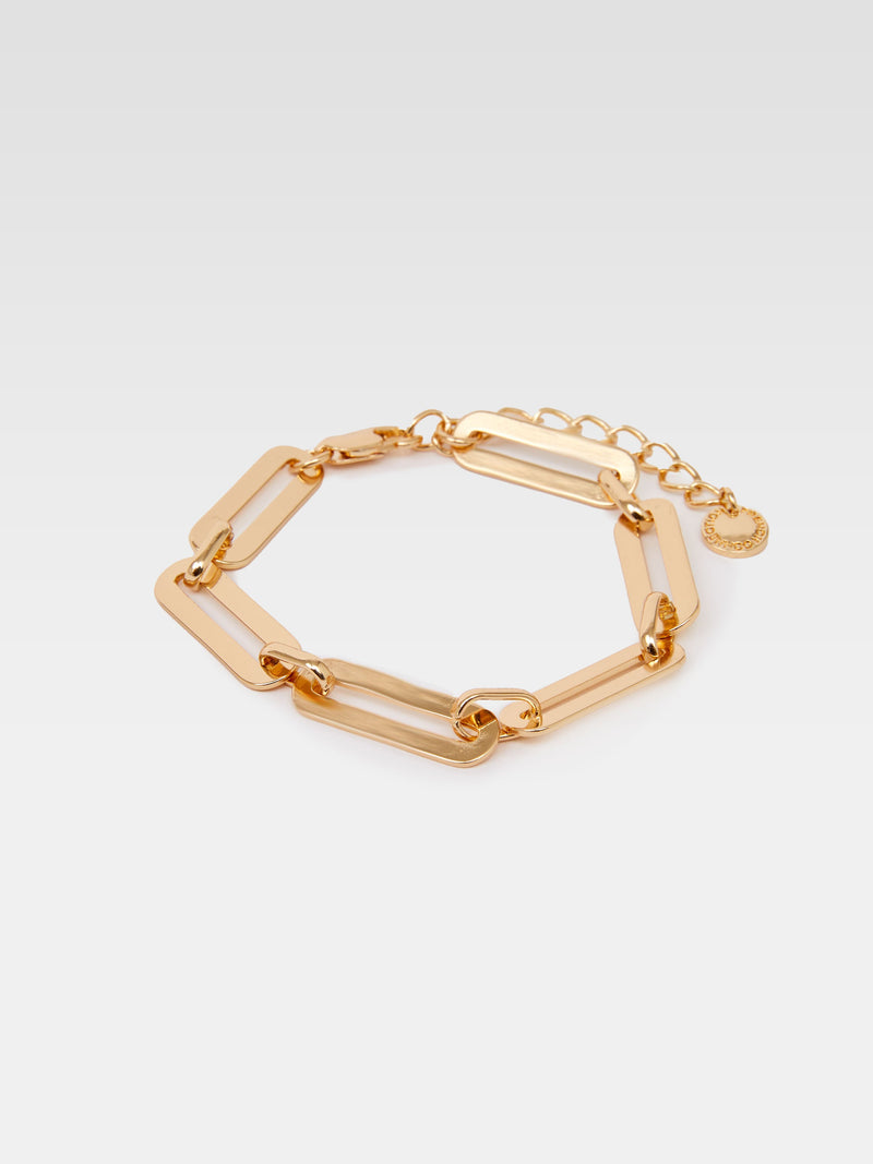 french connection Chain Link Bracelet Gold