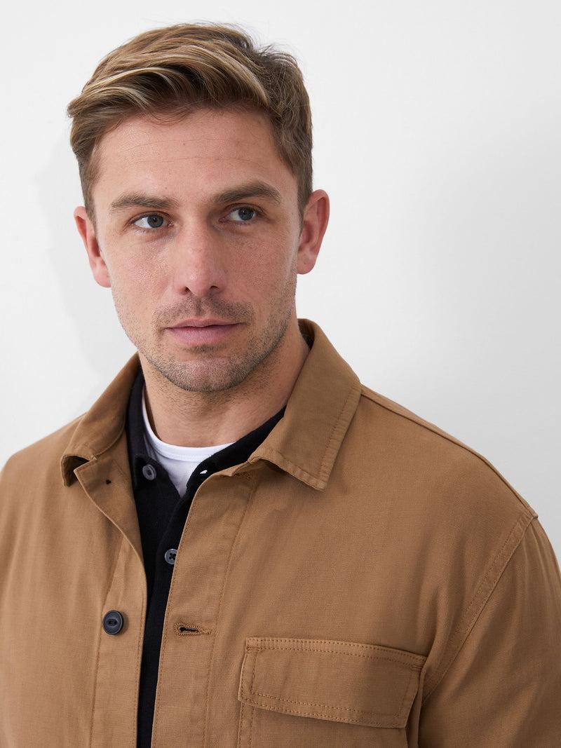 French Connection Chore Jacket Tobacco