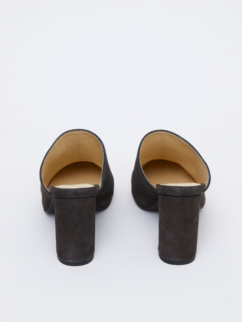 French Connection Cleo Mules Graphite Grey