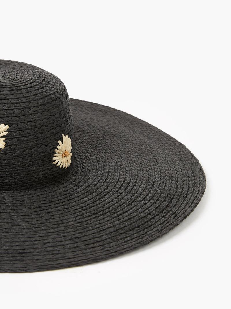 French Connection Daisy Sun Hat Black