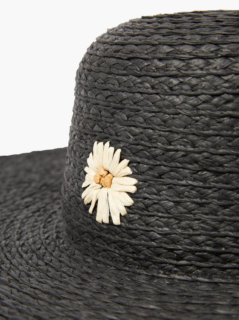 French Connection Daisy Sun Hat Black