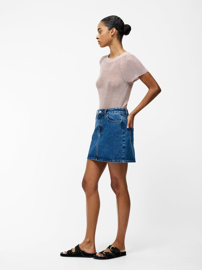French Connection Dallas Denim Mini Skirt Vintage