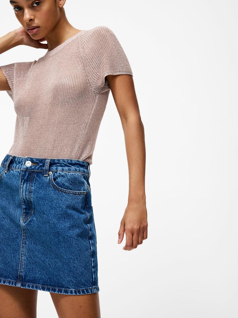 French Connection Dallas Denim Mini Skirt Vintage