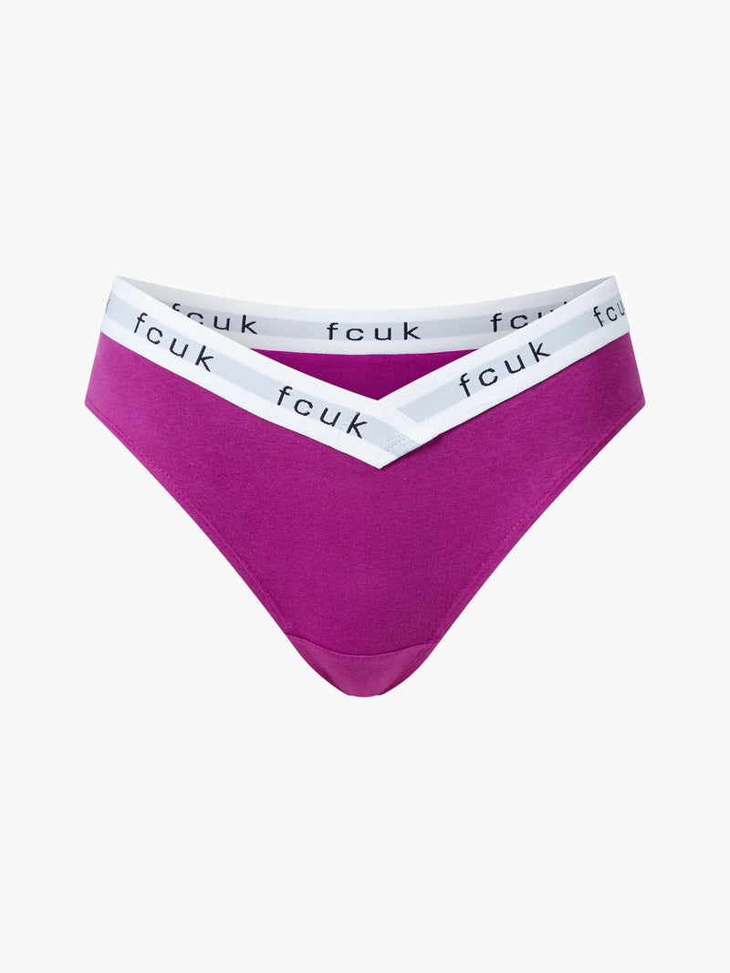 French Connection FCUK 3 Pack V-Cut Briefs Multi 3