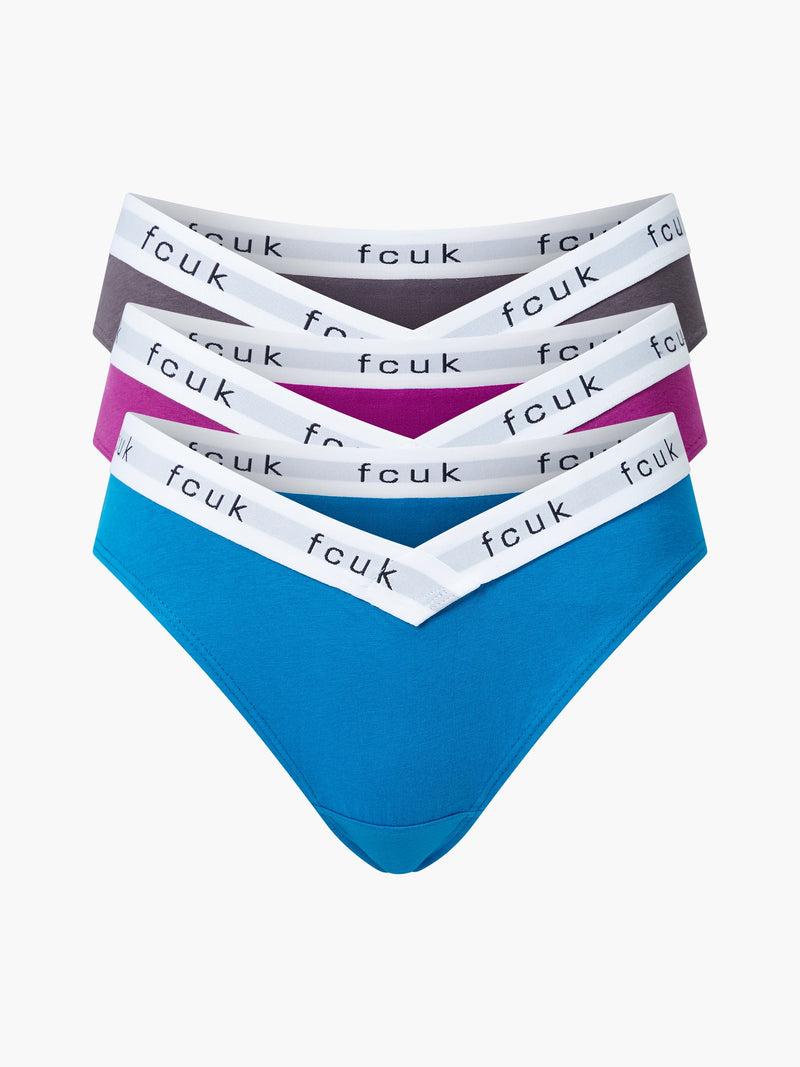 french connection FCUK 3 Pack V-Cut Briefs Multi 3