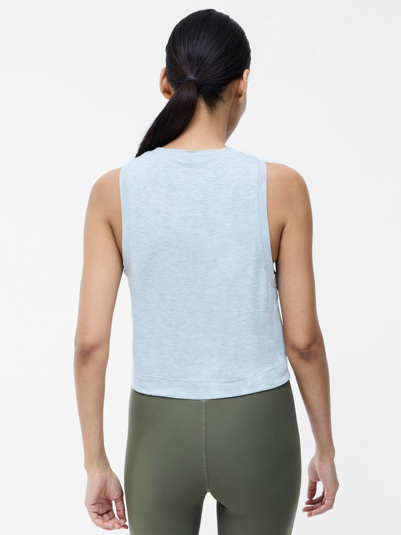French Connection Grey Jersey Knot Vest Top Grey