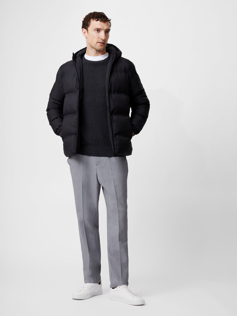 French Connection Heat Sealed Puffer Coat Black