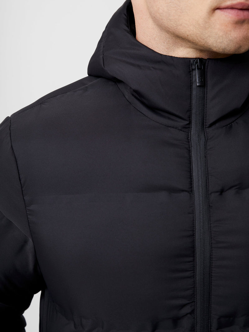 French Connection Heat Sealed Puffer Coat Black