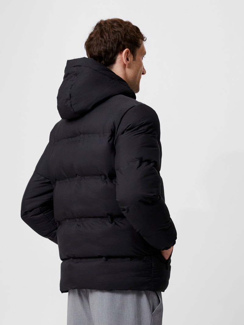 French Connection Heat Sealed Puffer Coat Black