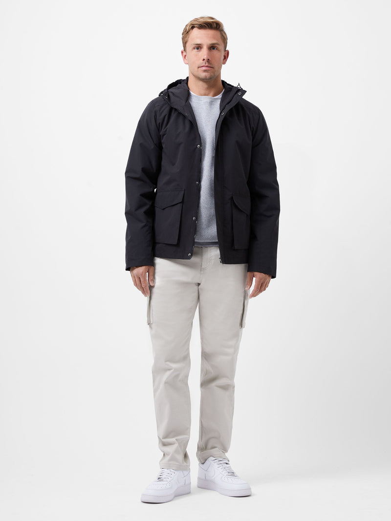 French Connection Hooded Jacket Marine