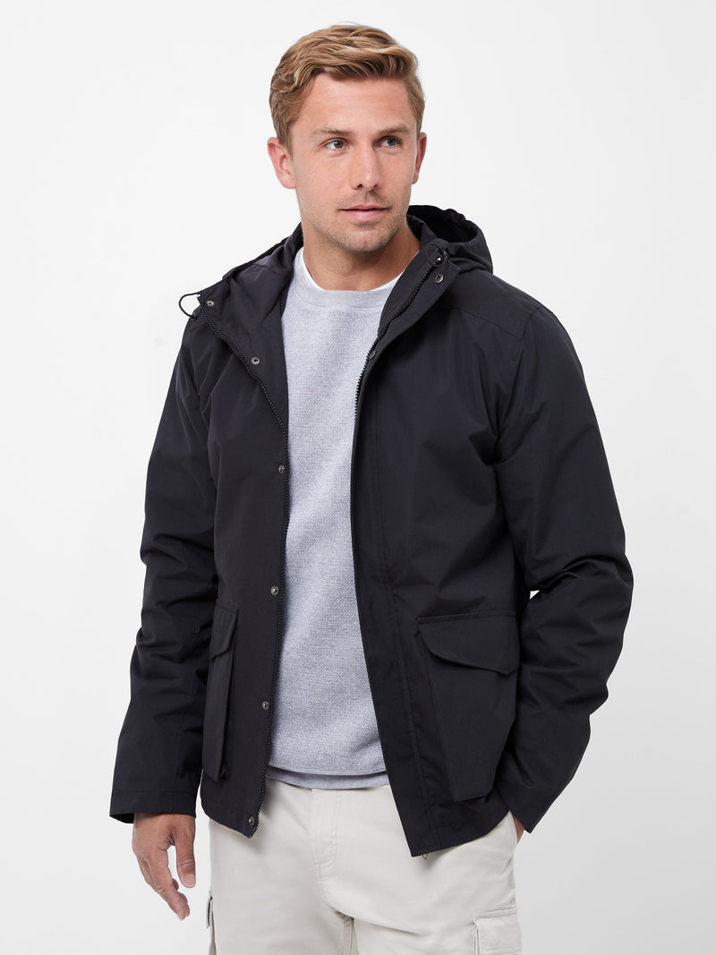 french connection Hooded Jacket Marine