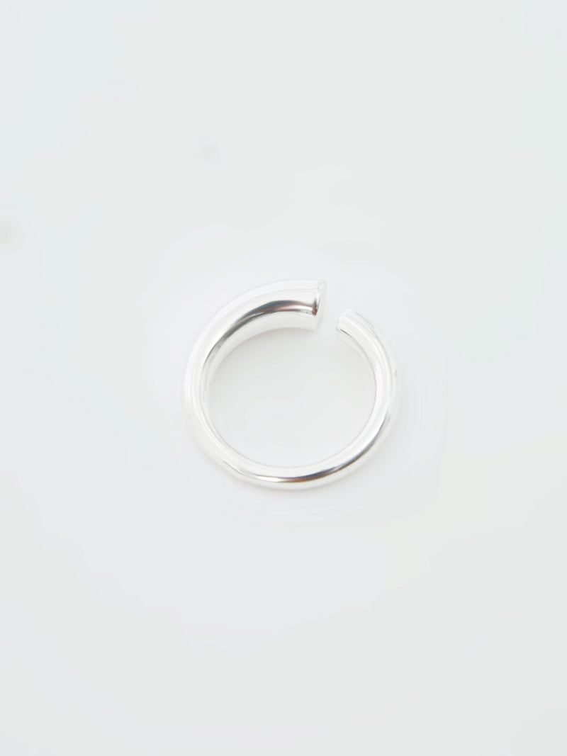 French Connection Irregular Wrap Ring Silver