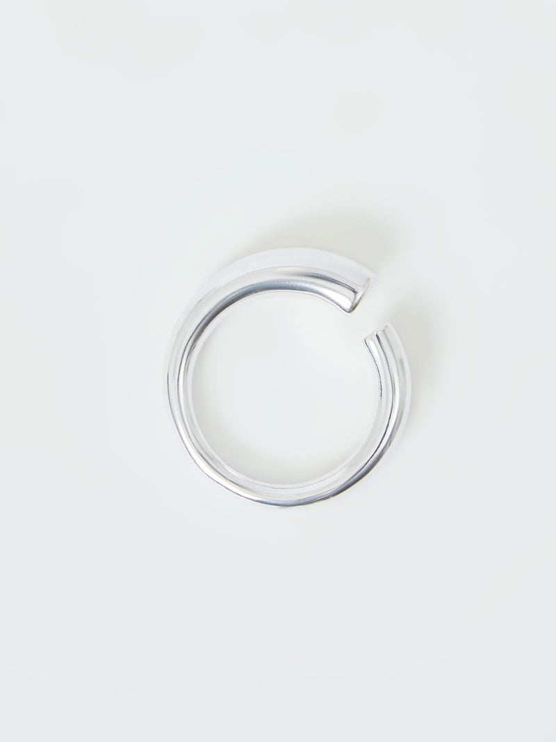french connection Irregular Wrap Ring Silver