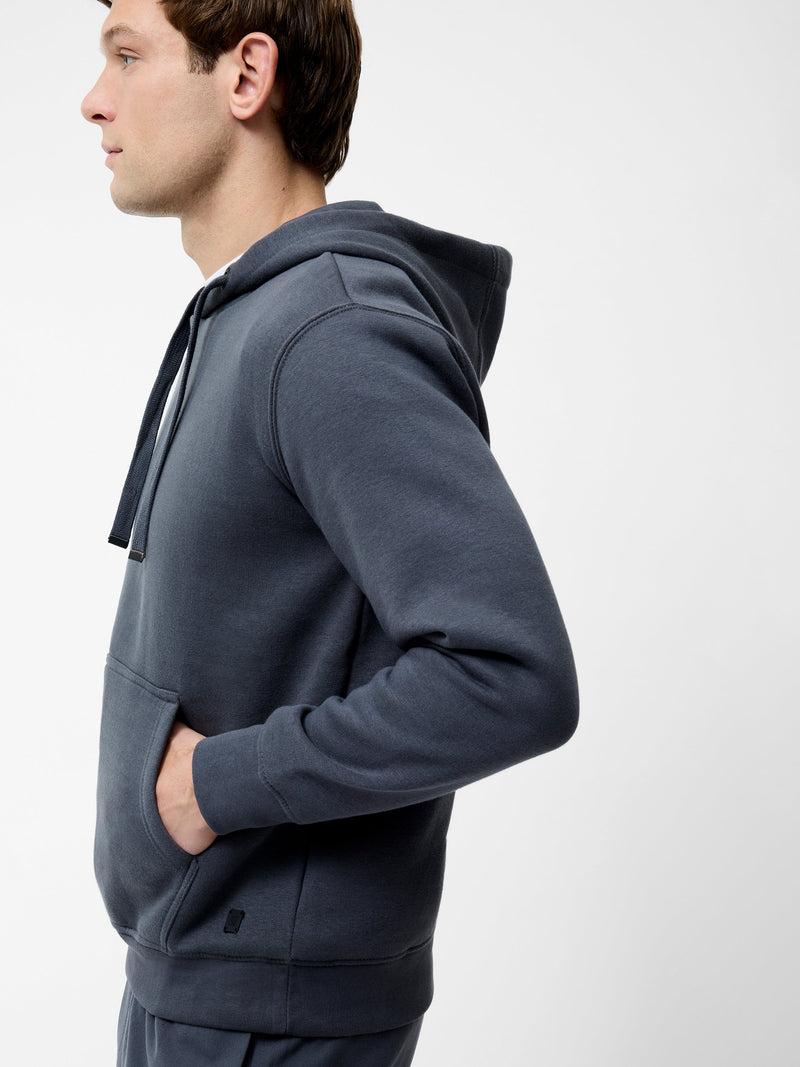 French Connection Kangaroo Hoodie Dark Grey