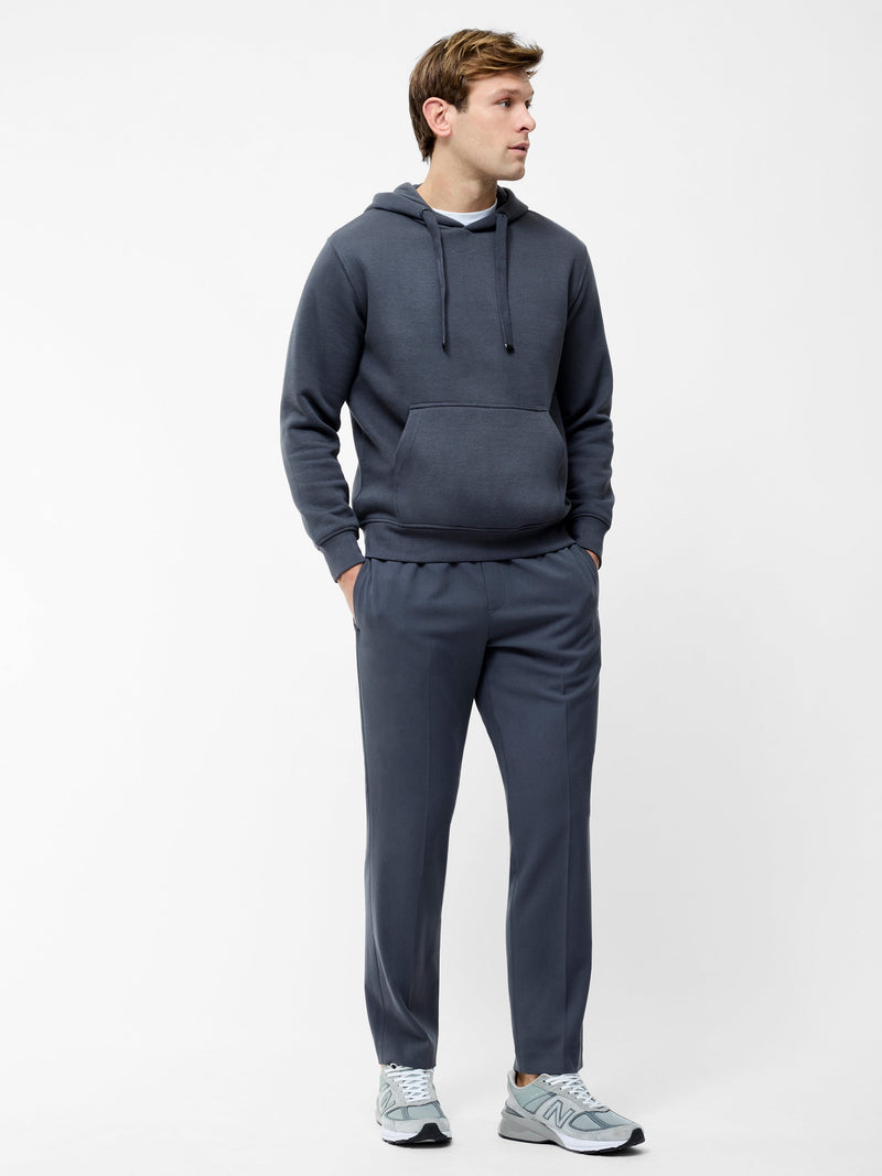 French Connection Kangaroo Hoodie Dark Grey