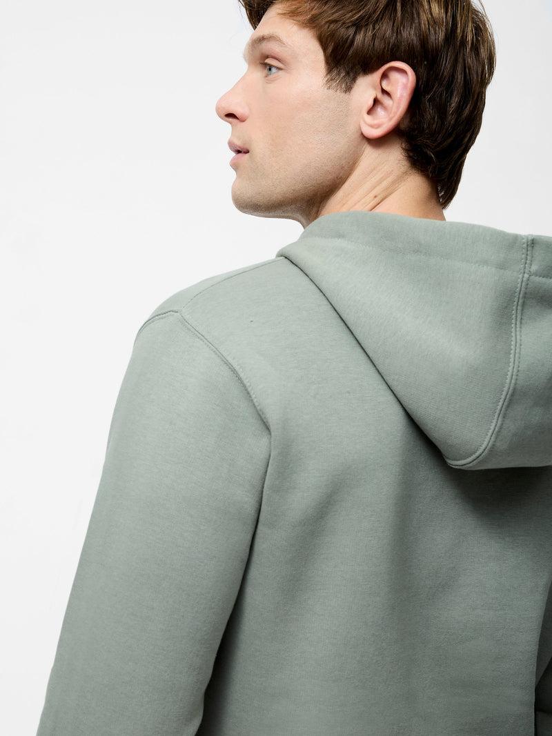 French Connection Kangaroo Hoodie Sage Green