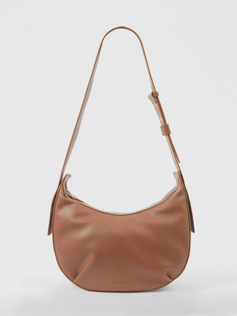 french connection Large Cross Body Bag Cognac