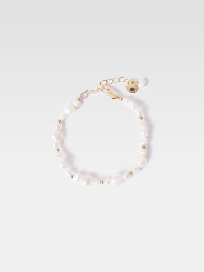 French Connection Mixed Pearl Bracelet