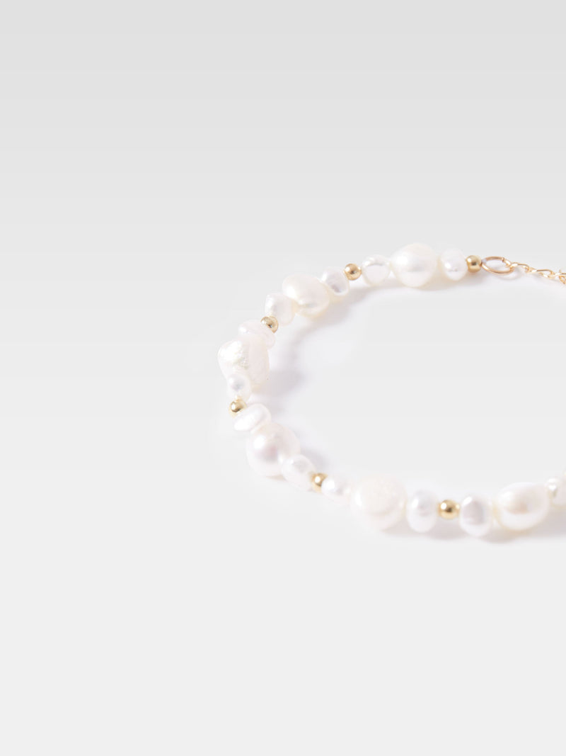 French Connection Mixed Pearl Bracelet