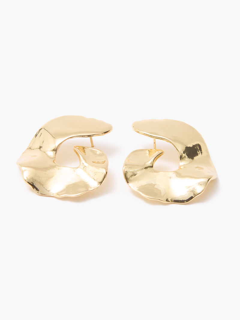 french connection Molten Large Studs Gold
