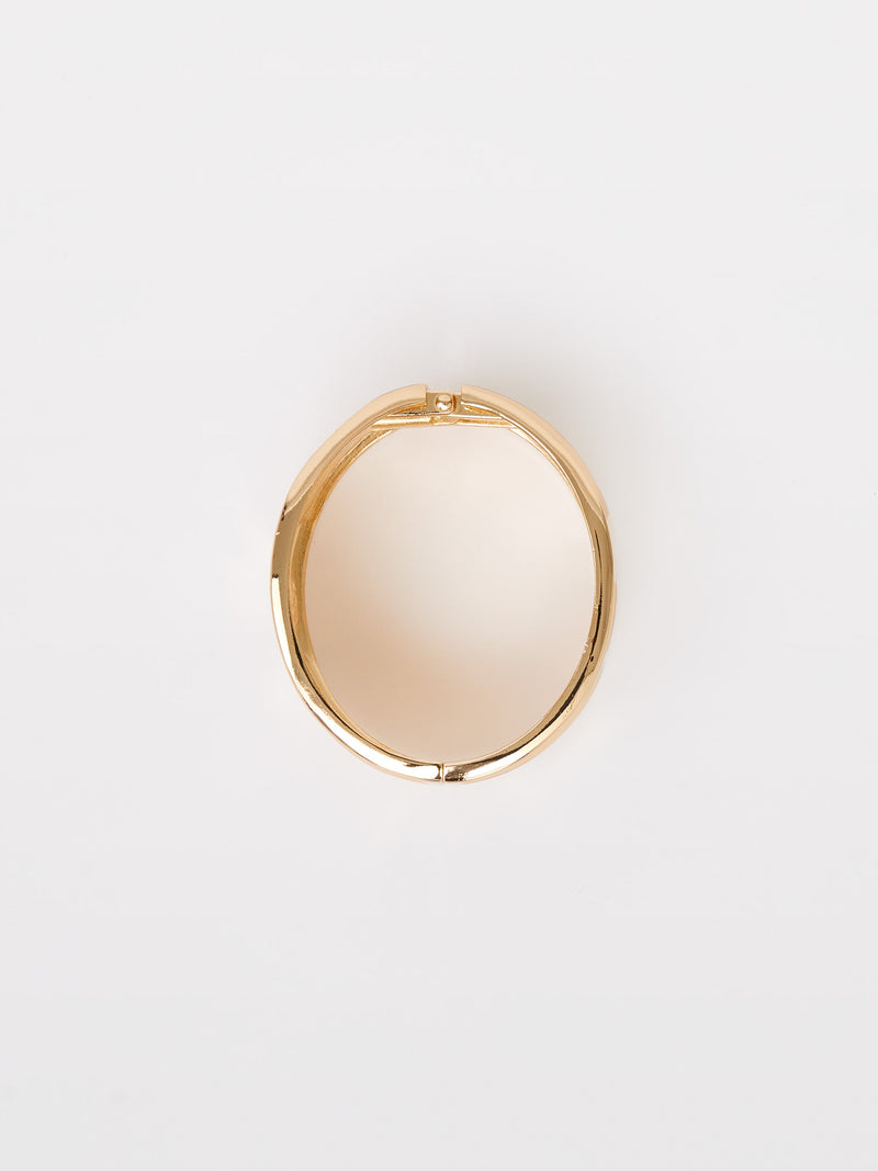 French Connection Molten Metal Bracelet Gold