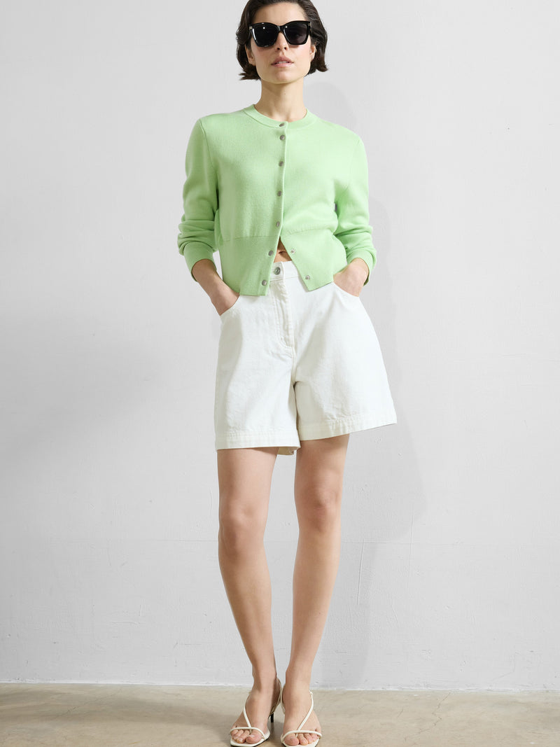 French Connection Nyrobi Cardigan Apple Green