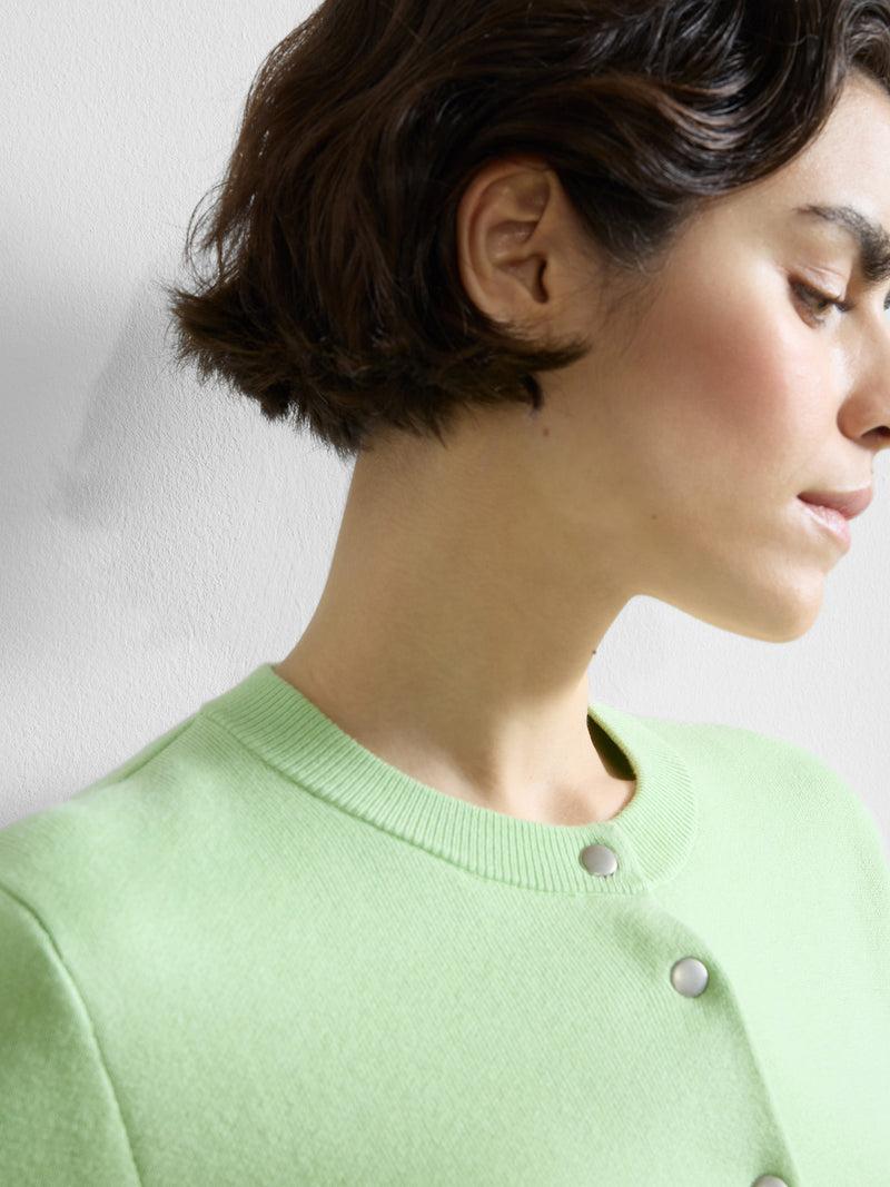 French Connection Nyrobi Cardigan Apple Green