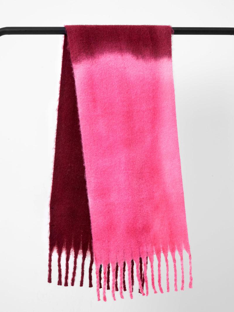 French Connection Ombre Soft Touch Scarf Pink