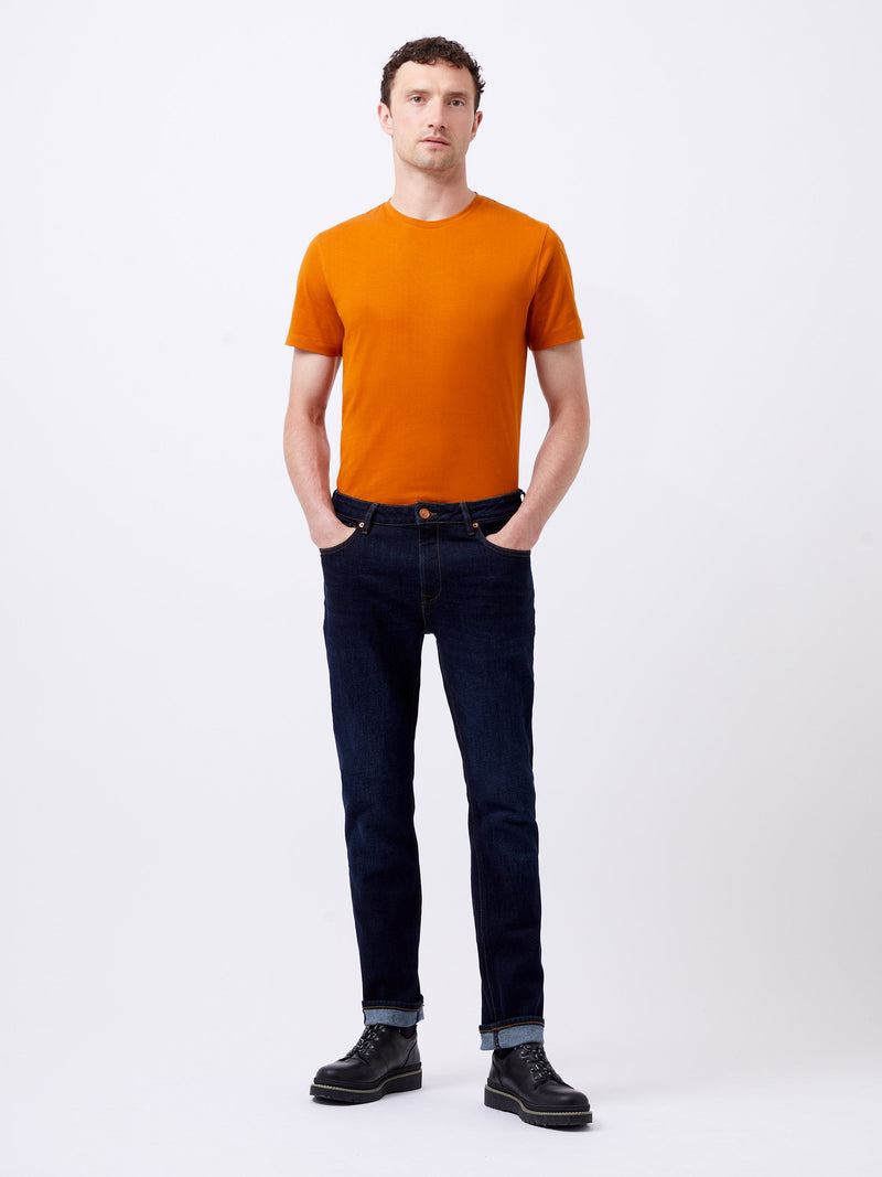 French Connection Organic Cotton T-Shirt Rust