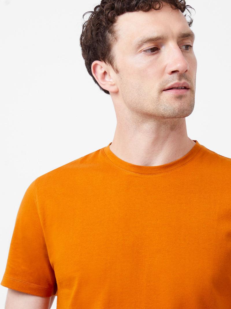 French Connection Organic Cotton T-Shirt Rust