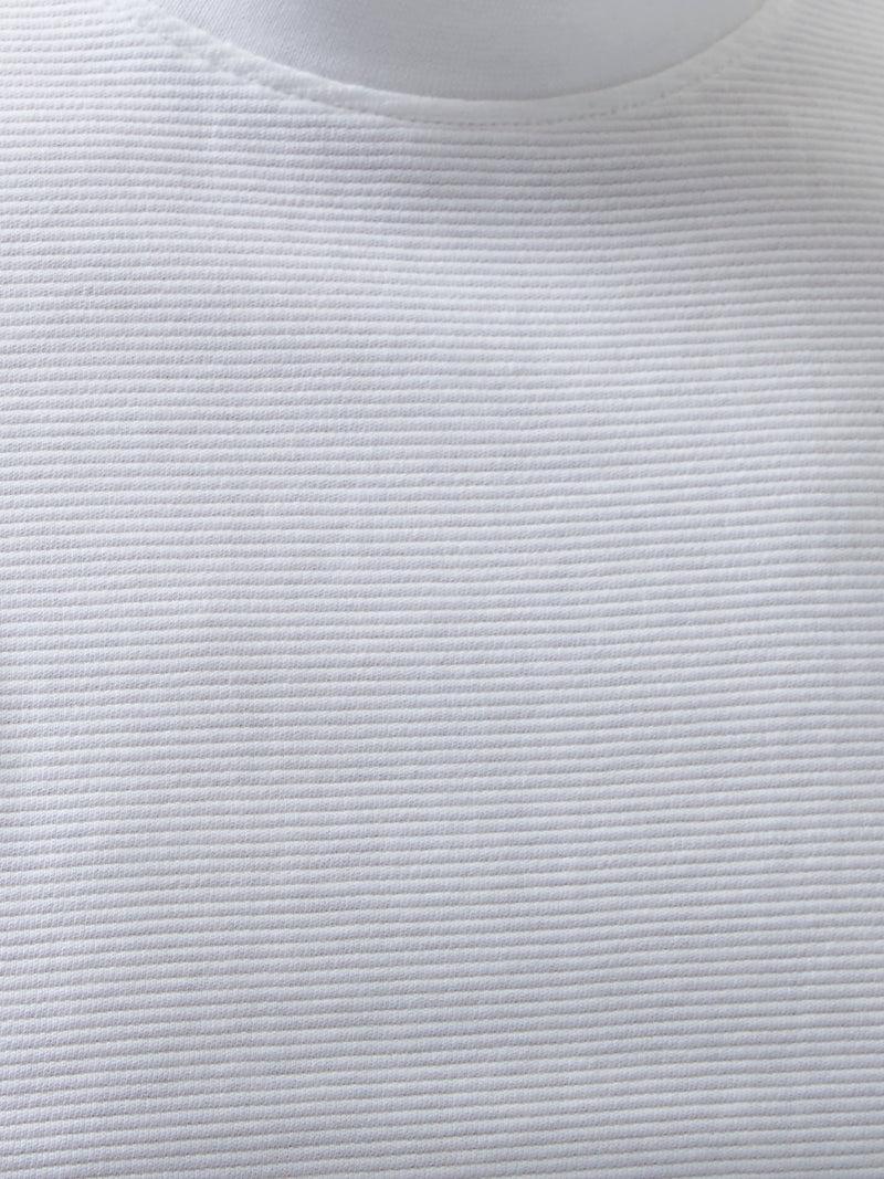 French Connection Ottoman Crew Neck T-Shirt White