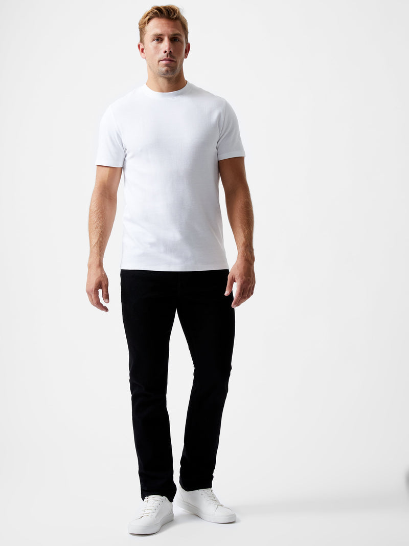 French Connection Ottoman Crew Neck T-Shirt White