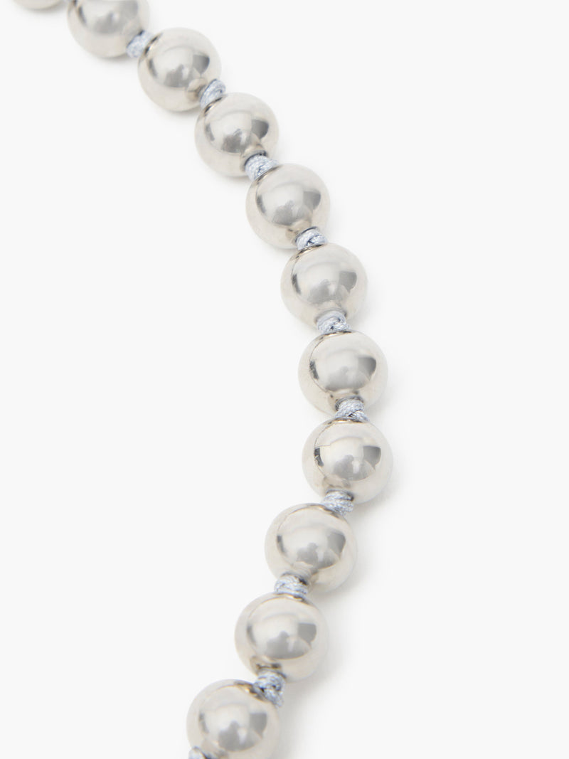 French Connection Oversized Ball Chain Rhodium