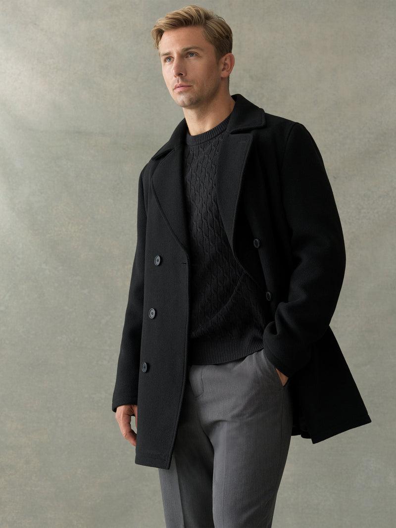 french connection Pea Coat Black