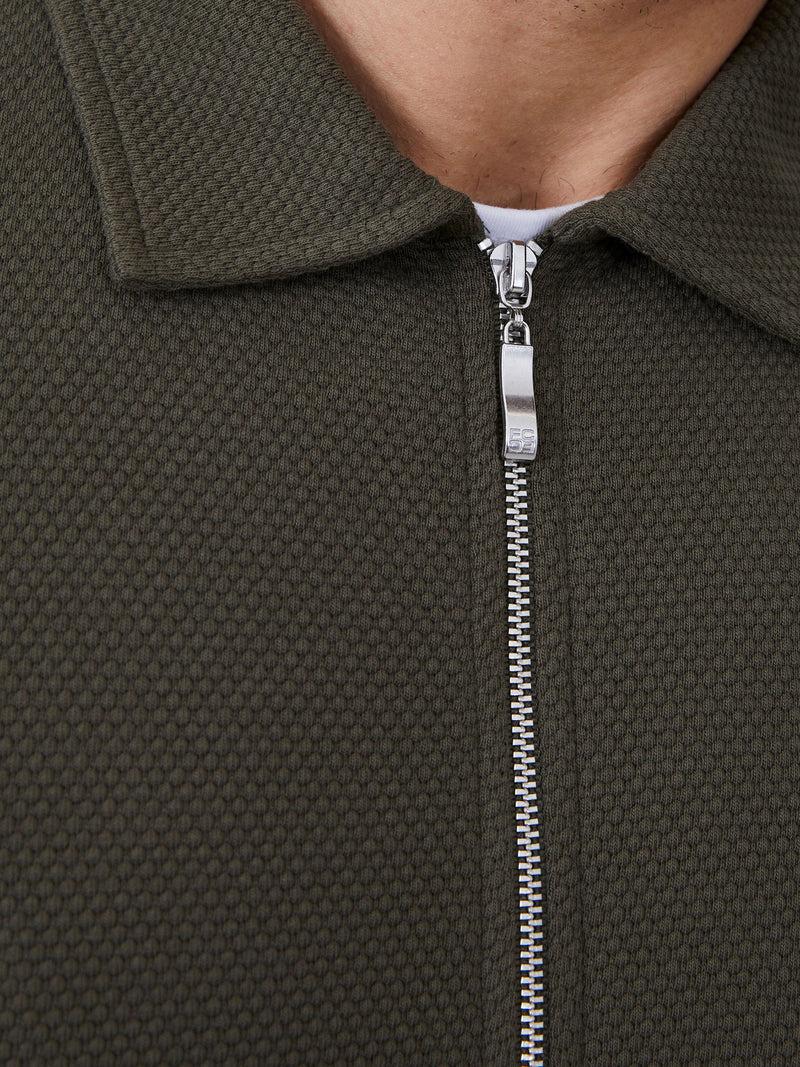 French Connection Popcorn Zip-Through Shirt