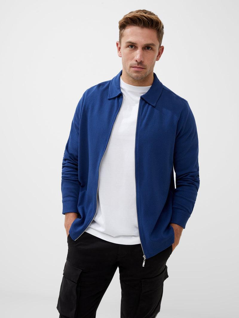 french connection Popcorn Zip-Through Shirt