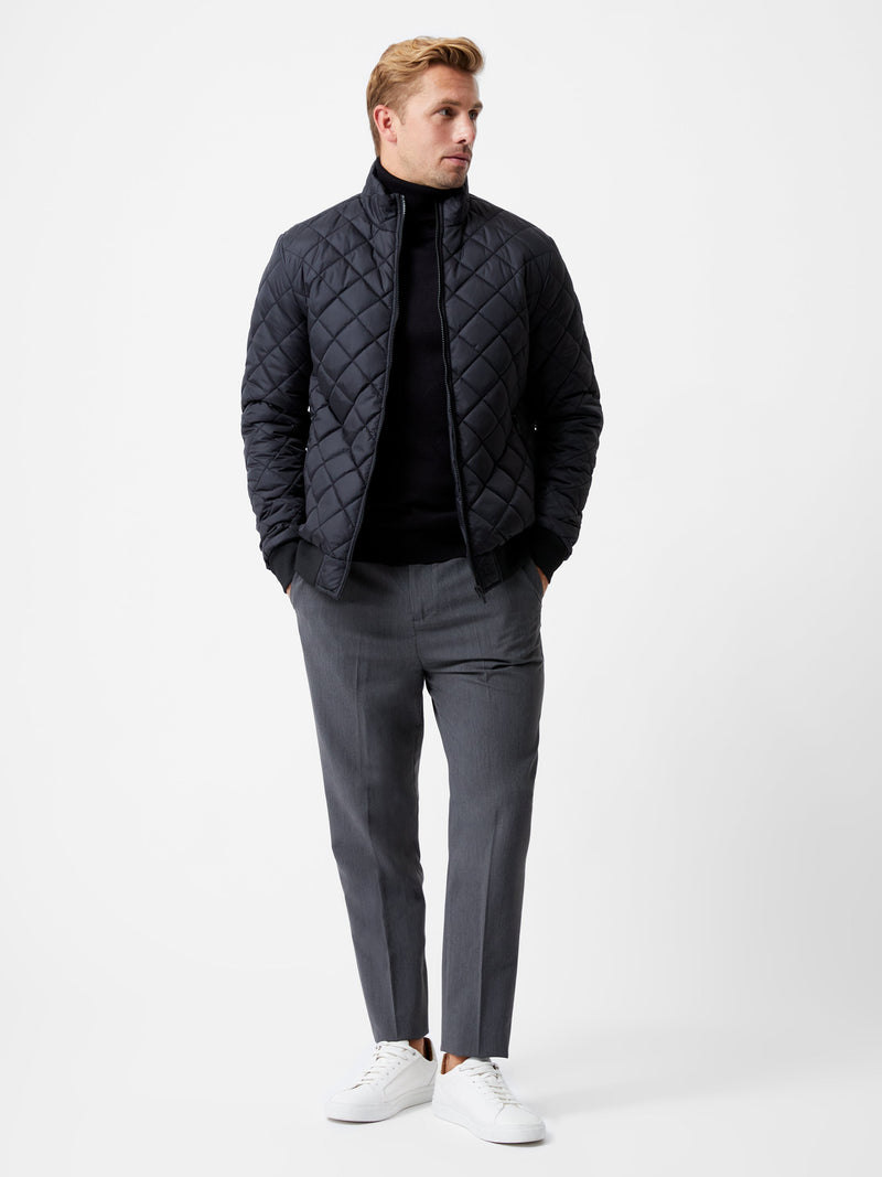 French Connection Quilted Jacket Black
