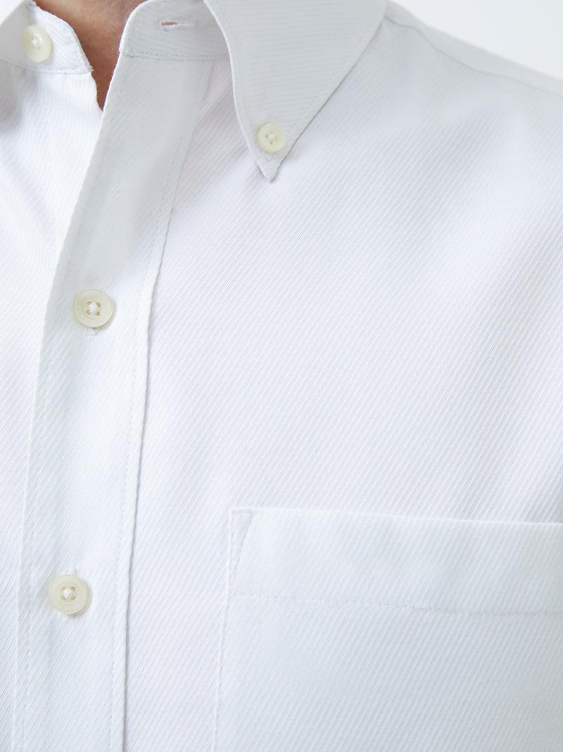 French Connection Regular Fit Twill Shirt White