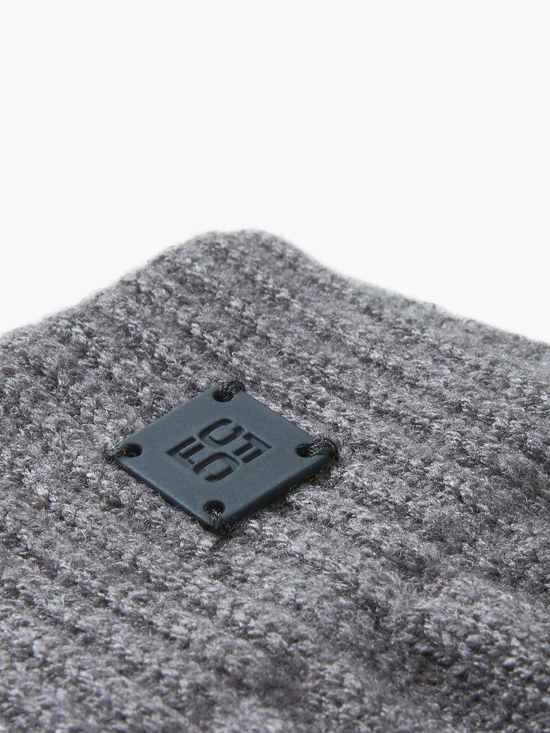 French Connection Ribbed Gloves Dark Grey