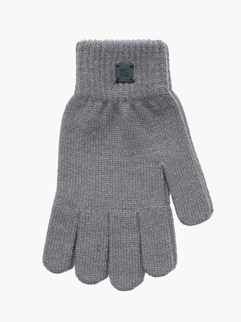french connection Ribbed Gloves Dark Grey
