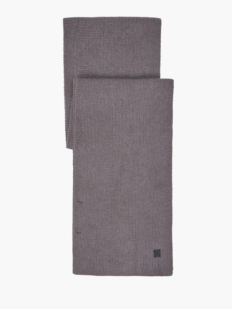 french connection Ribbed Scarf Dark Grey