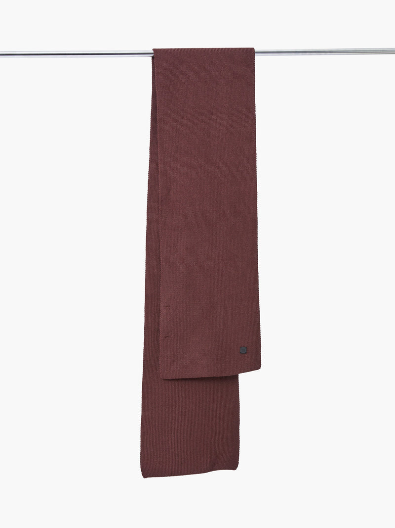 French Connection Ribbed Scarf Truffle