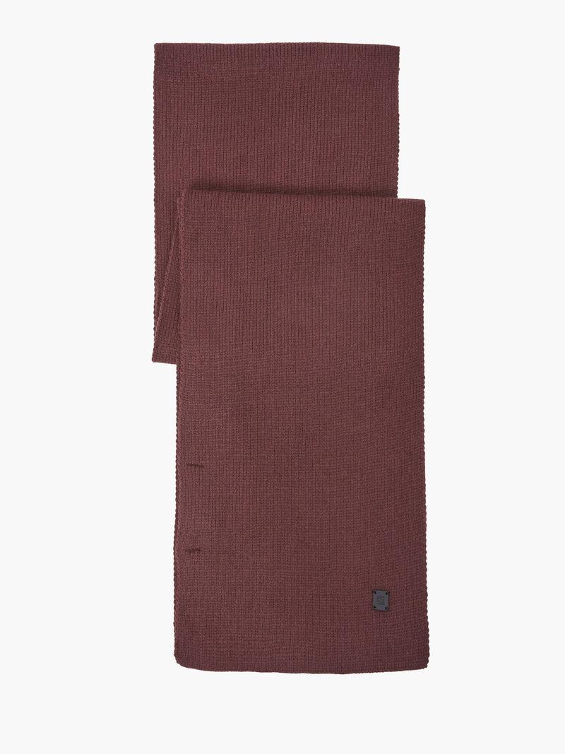 french connection Ribbed Scarf Truffle