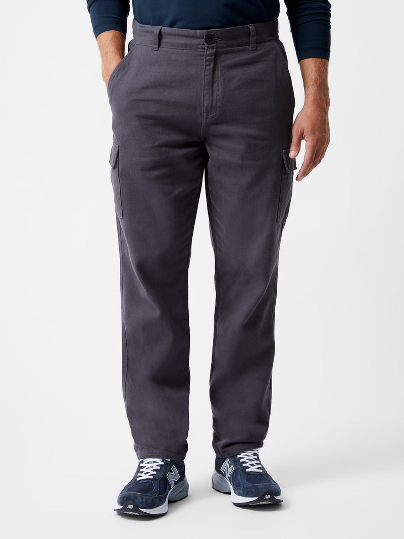 French Connection Smart Cargo Pants Dark Grey
